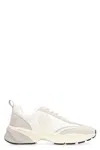 Tory Burch Multicolor Fabric And Suede Good Luck Sneakers In White