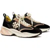 Tory Burch Sneakers In Black/cream/black