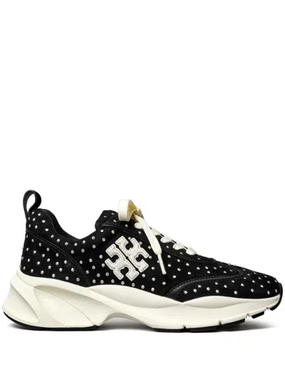 Tory Burch Good Luck Sneakers In Black