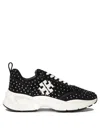 Tory Burch Good Luck' Studded Sneakers – Black
