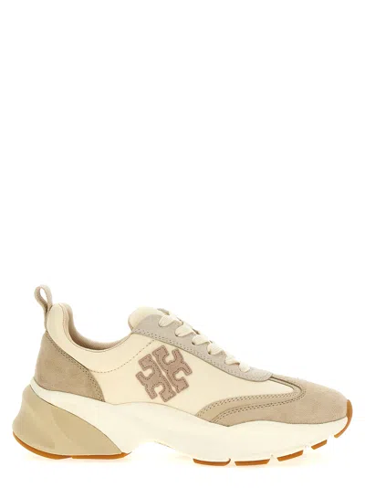 Tory Burch Good Luck Sneakers Beige In Multi