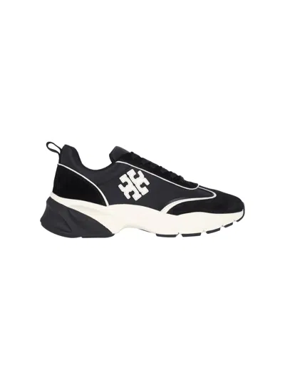 Tory Burch Good Luck Sneakers In Black