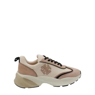 Tory Burch Good Luck Sneakers In French Pearl