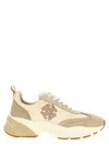 Tory Burch Good Luck Sneakers Beige In Gold