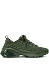 Tory Burch Good Luck Woven Trainer In Green