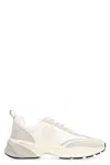 Tory Burch Multicolor Fabric And Suede Good Luck Sneakers In White