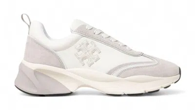 Pre-owned Tory Burch Good Luck Sneakers (women's) In White