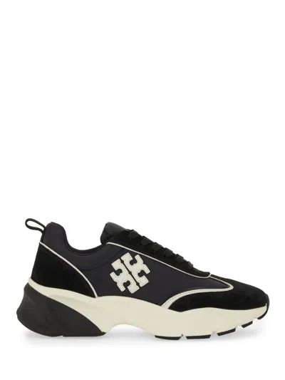 Tory Burch Trainer "good Luck" In Black