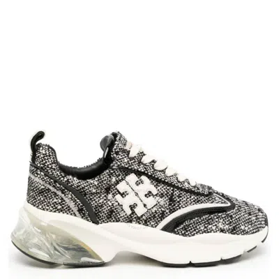TORY BURCH TORY BURCH GOOD LUCK TWEED TRAINERS