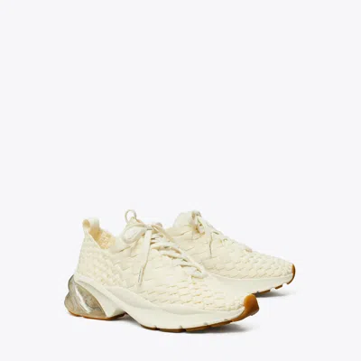 TORY BURCH GOOD LUCK WOVEN TRAINER