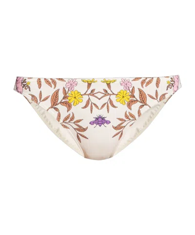 TORY BURCH GRAPHIC-PRINT BIKINI BOTTOM