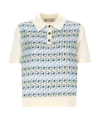 Tory Burch Polo Shirt In White
