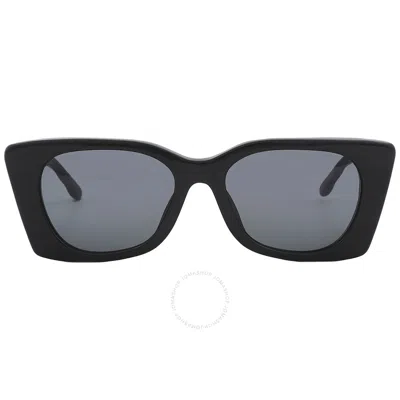 Tory Burch Grey Butterfly Ladies Sunglasses Ty7189u 170987 52 In Black