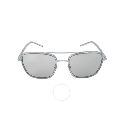 Tory Burch Grey Navigator Ladies Sunglasses Ty6090 332187 55 In Blue / Grey