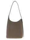 Tory Burch Romy Hobo Small Shoulder Bag In Gray
