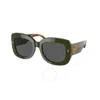 Tory Burch Grey Square Ladies Sunglasses Ty7170u 189187 51 In Grey