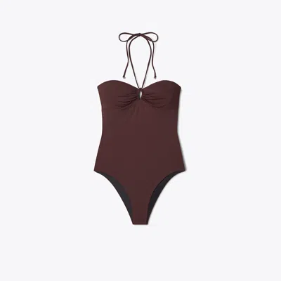 TORY BURCH HALTER SWIMSUIT