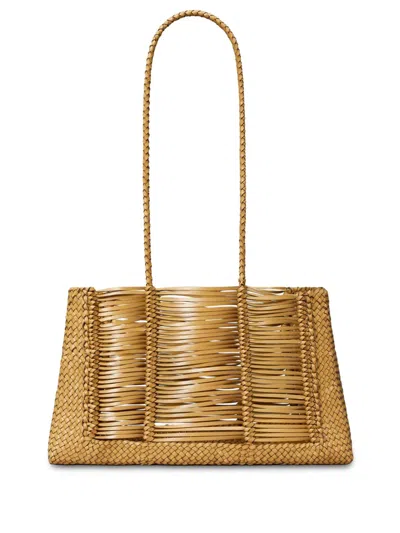 Tory Burch Hand-woven Tote Bag In Neutrals