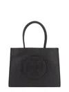 Tory Burch Small Ella Tote Bag In Black