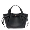 Tory Burch Tote Bag With Double Handles And Gold-tone Hardware In Black