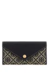 Tory Burch Envelopelong Wallet In Black