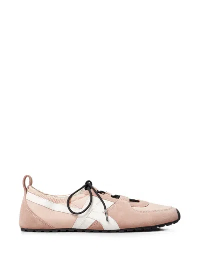 Tory Burch Hank Ballerina Sneakers In Pink