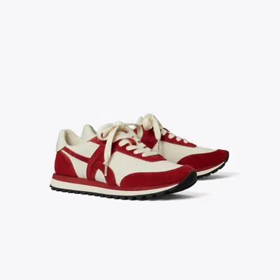 Tory Burch Hank Sneaker In Burgundy