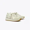 Tory Burch Hank Wedge Runner Sneaker In Nude