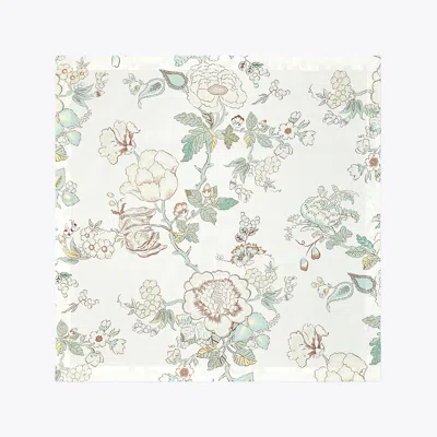 Tory Burch Happy Times Bouquet Dinner Napkin, Set Of 4 In Ivory