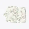 Tory Burch Happy Times Bouquet Round Tablecloth, 120" In Ivory