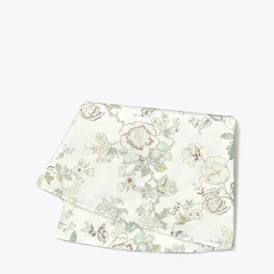 Tory Burch Happy Times Bouquet Round Tablecloth, 120" In Neutral