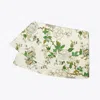 Tory Burch Happy Times Bouquet Round Tablecloth, 90" In Moss Green