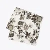 Tory Burch Happy Times Bouquet Square Tablecloth, 70" X 70" In Brown