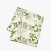 Tory Burch Happy Times Bouquet Square Tablecloth, 70" X 70" In Green