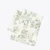 Tory Burch Happy Times Bouquet Square Tablecloth, 70" X 70" In White