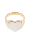 Tory Burch Heart-motif Ring In Gold