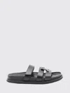 Tory Burch Woman Sandals Black Size 7.5 Cowhide In Black