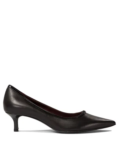 Tory Burch Heeled Leather Shoes High-heeled Shoe In Black