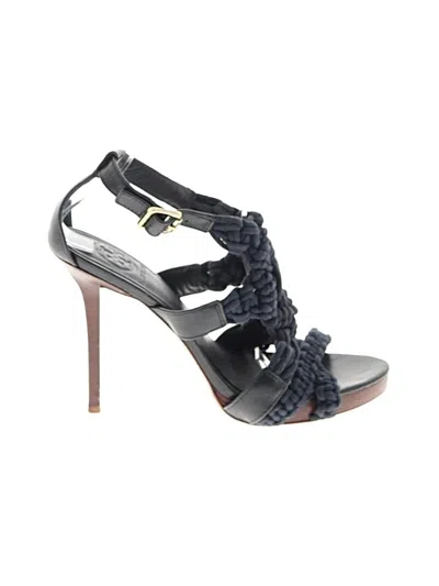 Pre-owned Tory Burch Heels In Blue