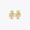 Tory Burch Hidden Hoop Earrings In Gold
