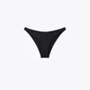 Tory Burch High-cut Bikini Bottom In Black