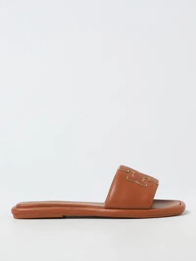 TORY BURCH FLAT SANDALS TORY BURCH WOMAN COLOR LEATHER,F81891107