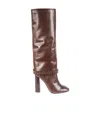 Tory Burch High-heeled Boots In Brown