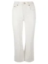 Tory Burch High-waisted Jeans With Unique Cut-out Detail