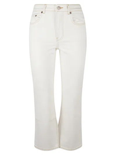 Tory Burch High-waisted Jeans With Unique Cut-out Detail