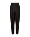 Tory Burch Regular Fit Trousers In Black