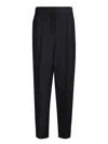 Tory Burch High-waisted Trousers In Black