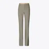 Tory Burch Hose Mit Hohem Bund In Mountain Ash Ground/marshmallow Fleck