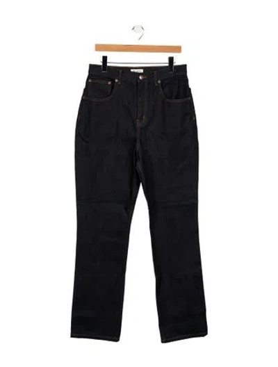 Pre-owned Tory Burch High-rise Wide Leg Jeans W/ Tags In Blue