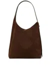 Tory Burch Romy Suede Bag In Brown